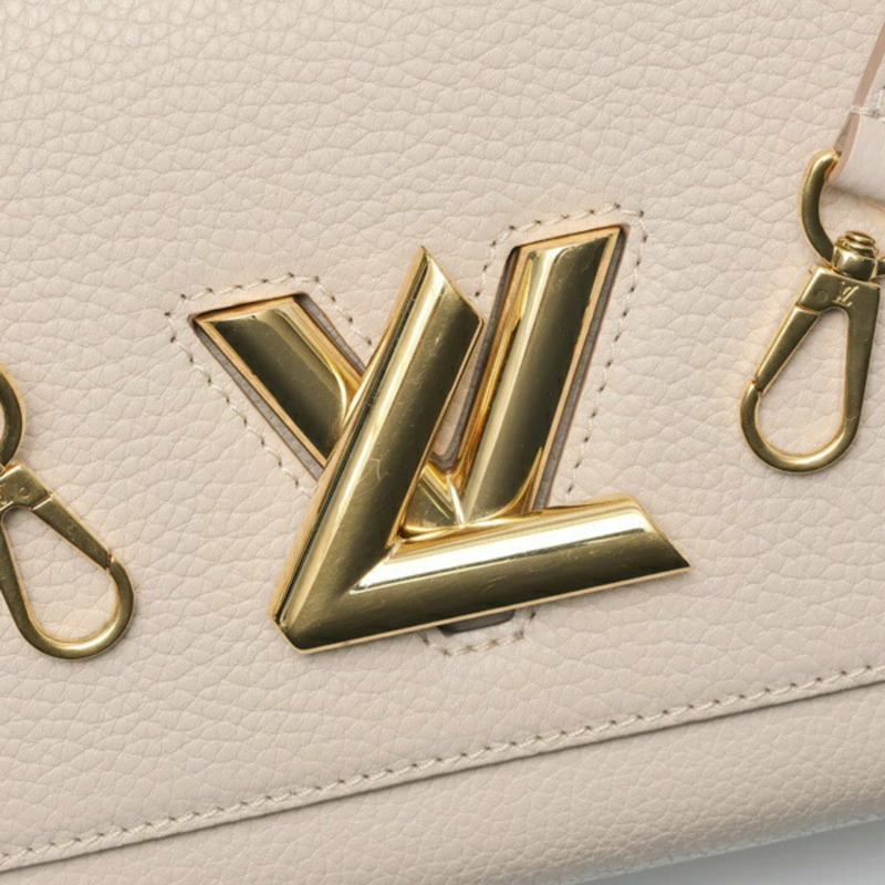 路易威登 Twist 單手柄手袋 PM M57214，陶裡隆皮革，灰褐色-4