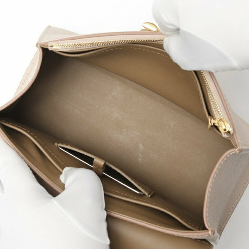 路易威登 Twist 單手柄手袋 PM M57214，陶裡隆皮革，灰褐色-7