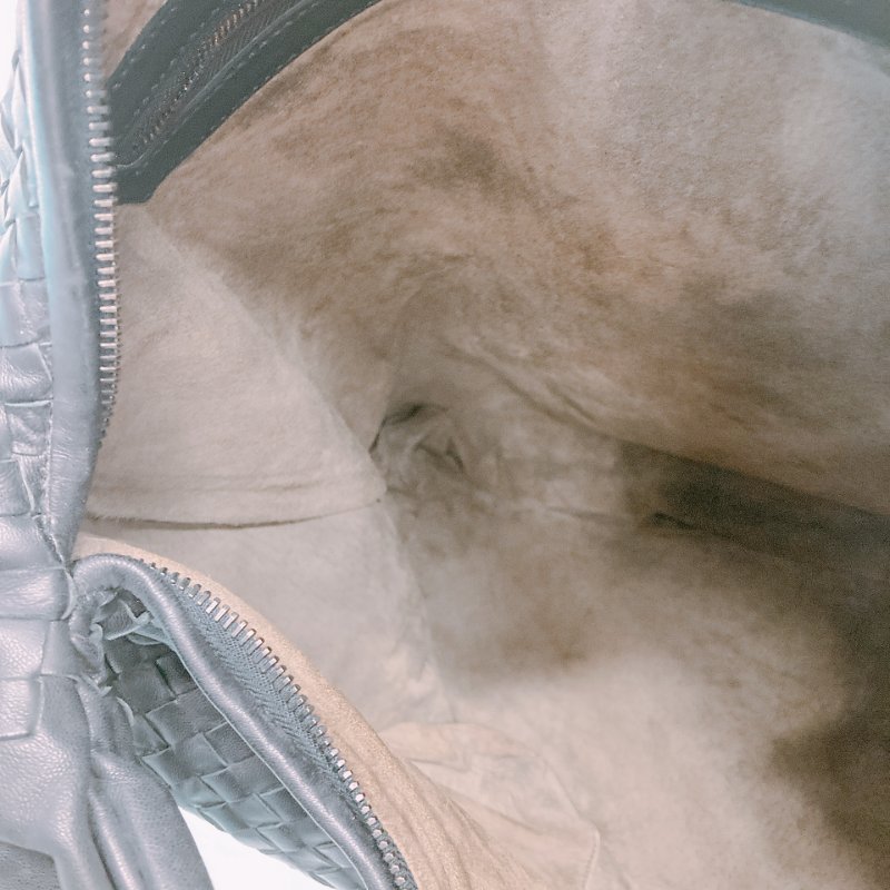 MS0676 Bottega Veneta 葆蝶家 寶緹嘉 大號 編織手提包 牛皮 黑色 銀扣 Large Hop Tote Bag Calfskin Black x PHW-17