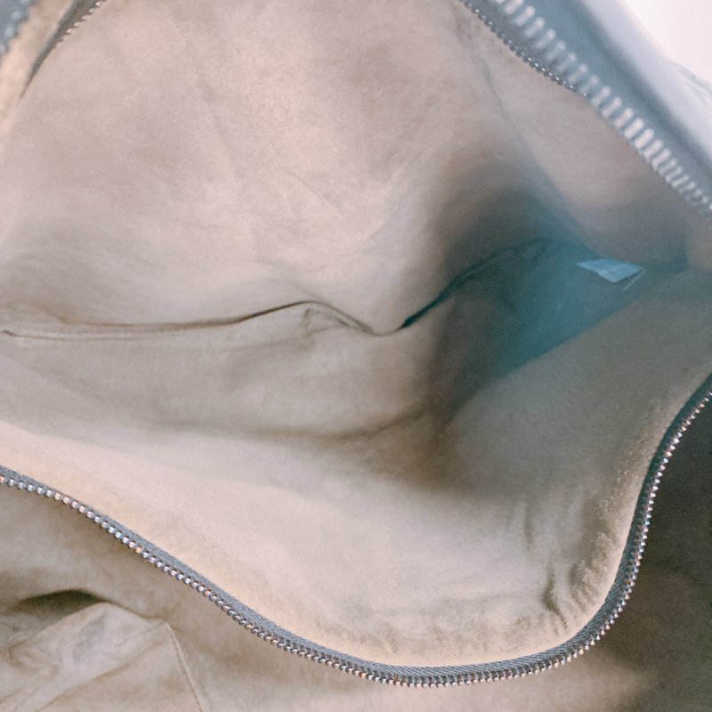 MS0676 Bottega Veneta 葆蝶家 寶緹嘉 大號 編織手提包 牛皮 黑色 銀扣 Large Hop Tote Bag Calfskin Black x PHW-19