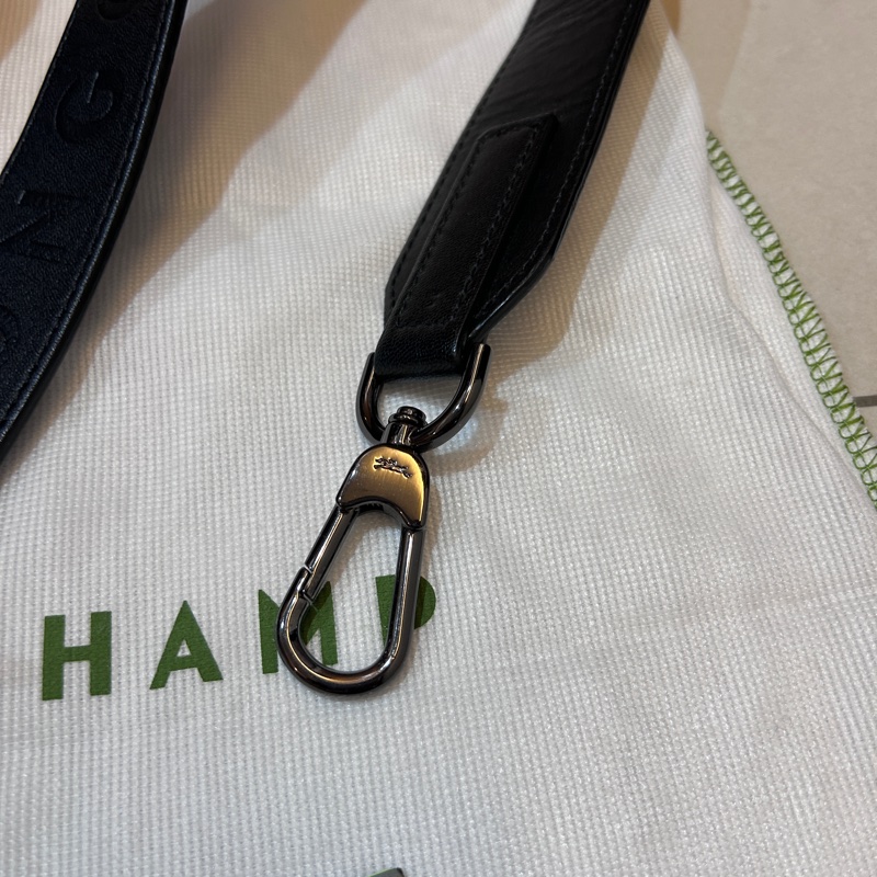 Longchamp 小羊皮中型肩背斜背手提包-13