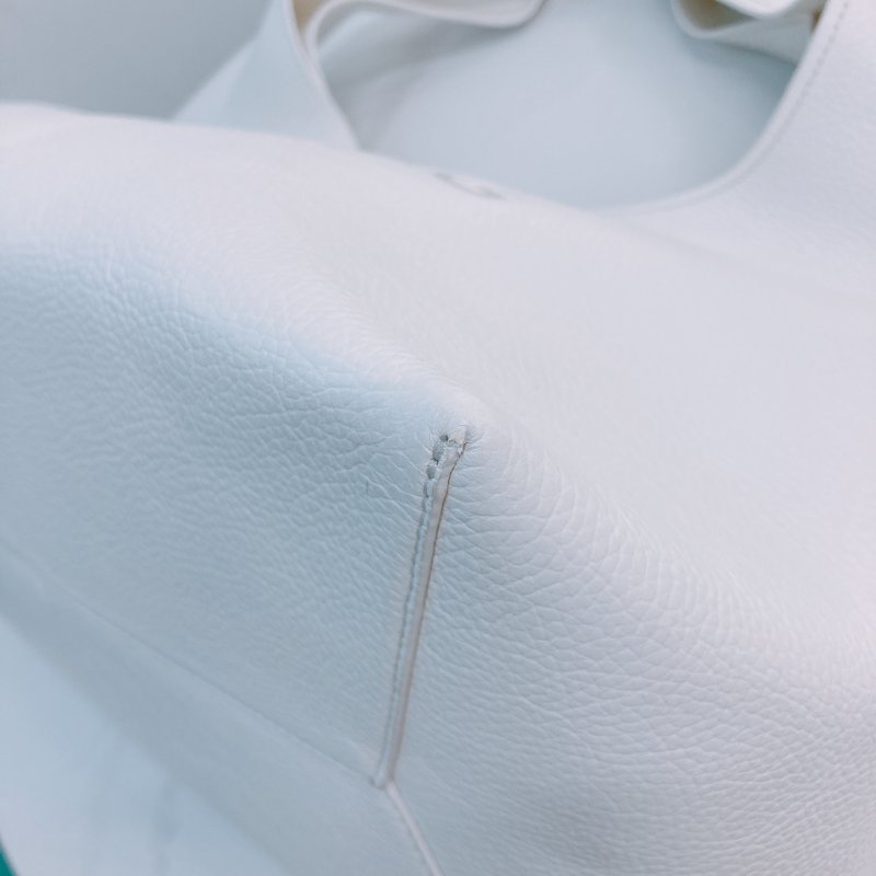 MS0633 Marc Jacobs 馬克 雅各布斯 / 莫傑 大手提包 大腋下包 大號 牛皮 白色 銀扣 The Sack Bag Tote Large Calfskin White x PHW-6