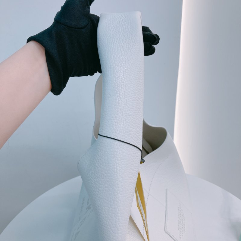 MS0633 Marc Jacobs 馬克 雅各布斯 / 莫傑 大手提包 大腋下包 大號 牛皮 白色 銀扣 The Sack Bag Tote Large Calfskin White x PHW-11