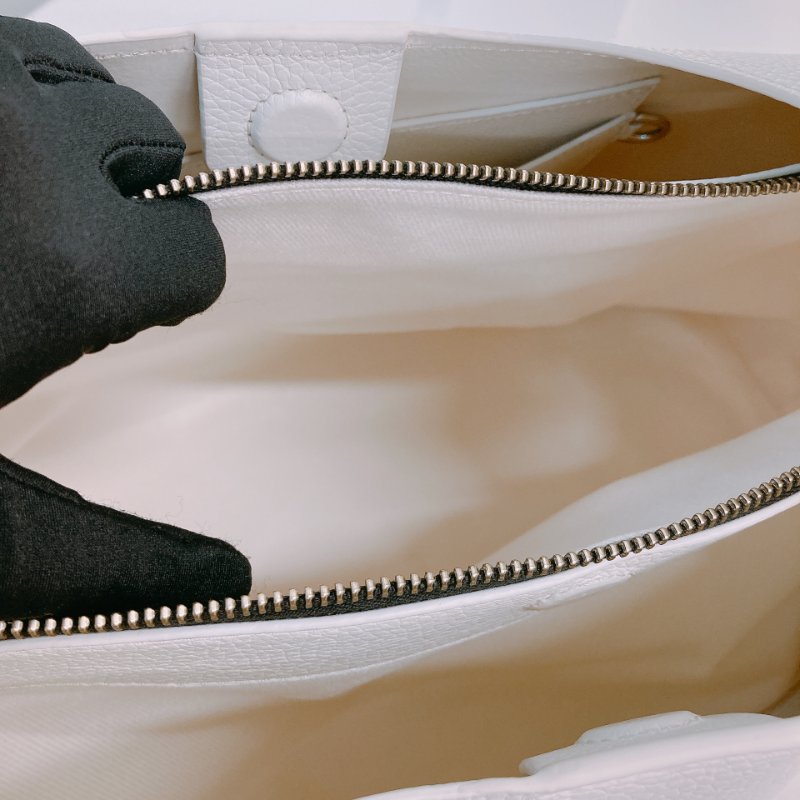 MS0633 Marc Jacobs 馬克 雅各布斯 / 莫傑 大手提包 大腋下包 大號 牛皮 白色 銀扣 The Sack Bag Tote Large Calfskin White x PHW-14