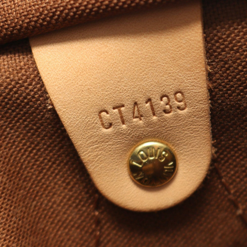 路易威登 Speedy Bandoulière 25 手提包,塗層帆布皮革,女士,棕色,M46977-4