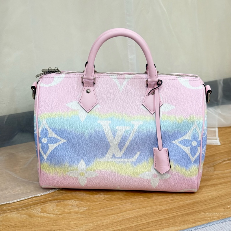(全新2020限量)Lv彩虹漸變speedy30-1