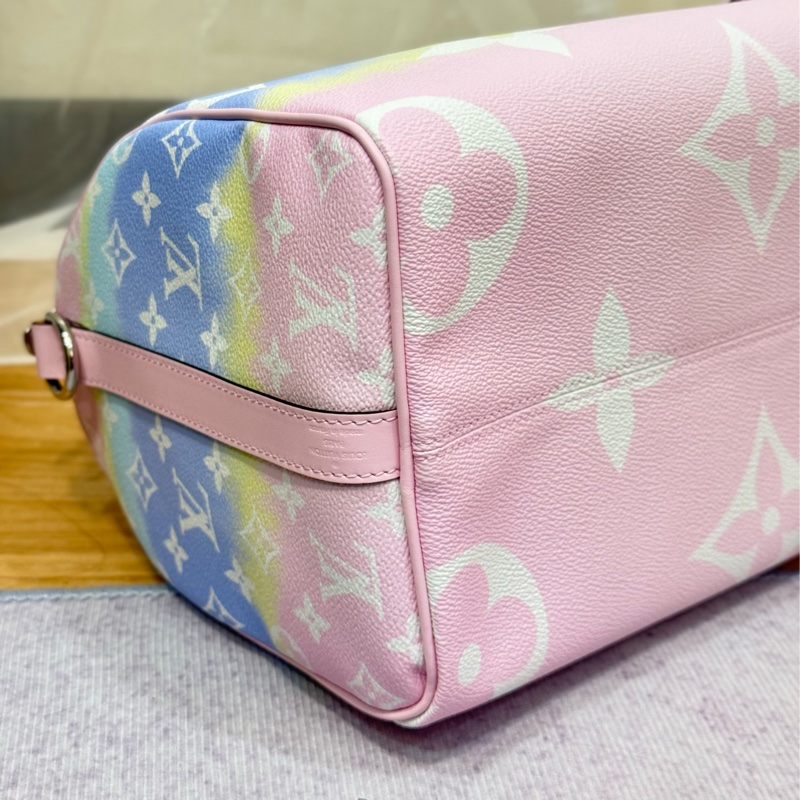 (全新2020限量)Lv彩虹漸變speedy30-4