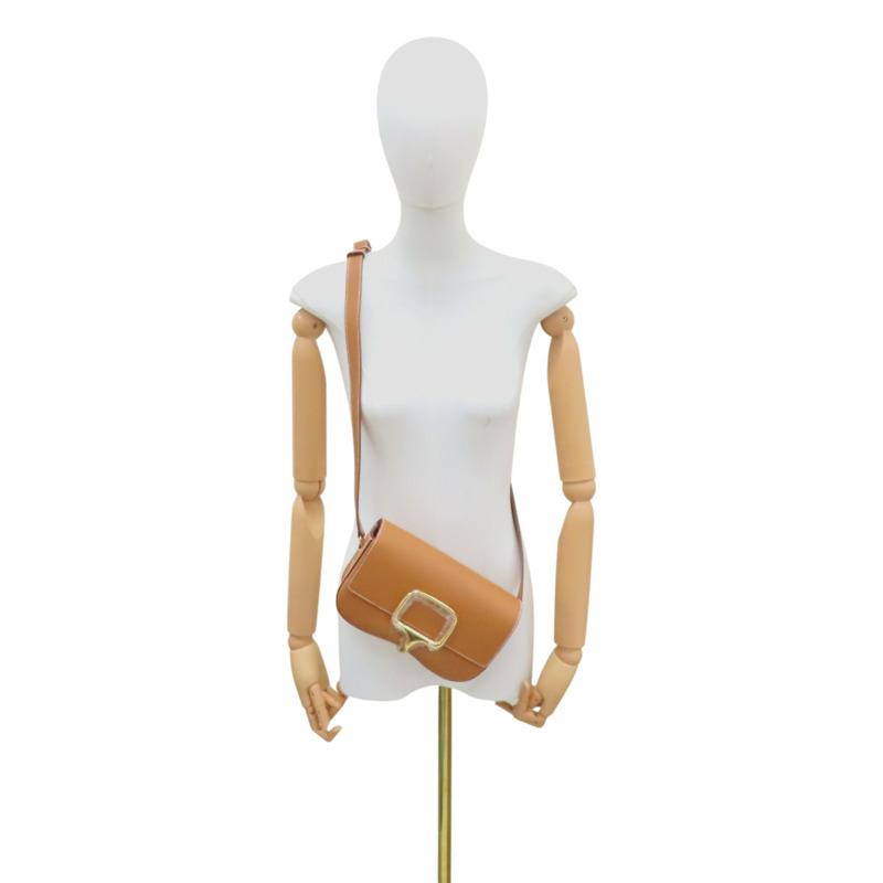 金棕色 Epsom牛皮 Della Cavalleria Elan 肩背包 W刻 金扣【HERMES 愛馬仕】 H084658CC37-9