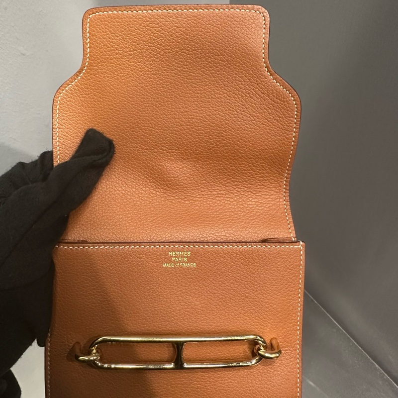 近新Z刻🌟Hermes 愛馬仕Roulis Slim Evercolor 豬鼻子 金棕金扣|Classic Trend CT精品|台北東區實體-7