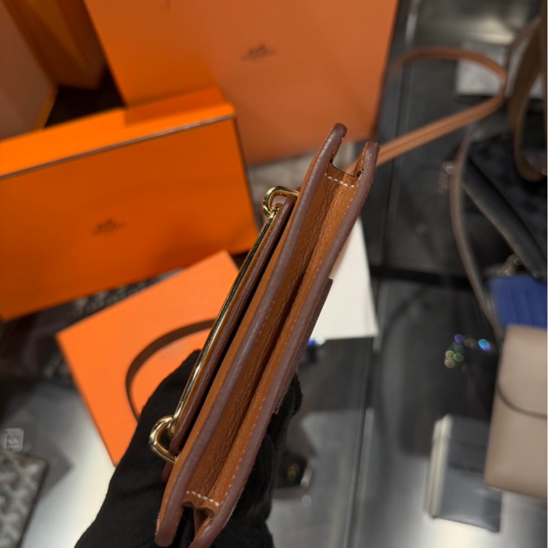 近新Z刻🌟Hermes 愛馬仕Roulis Slim Evercolor 豬鼻子 金棕金扣｜Classic Trend CT精品｜台北東區實體-4