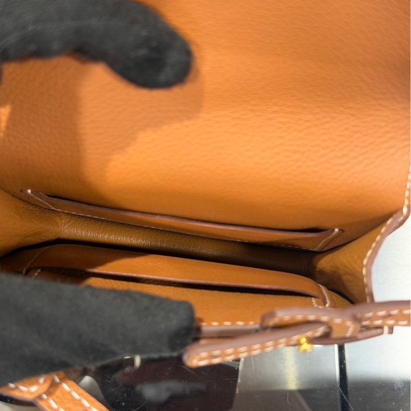 近新Z刻🌟Hermes 愛馬仕Roulis Slim Evercolor 豬鼻子 金棕金扣｜Classic Trend CT精品｜台北東區實體-8