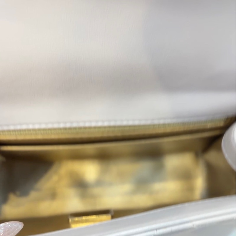 Chanel CF金球調節鏈 芯片款 方胖 灰粉色 粉紫色-5
