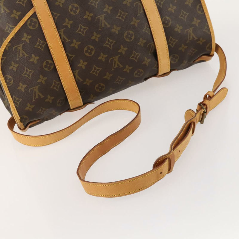 【日本直送】路易威登 Monogram Saumur 43 肩背包 M42252 LV Auth BAZ815A-6