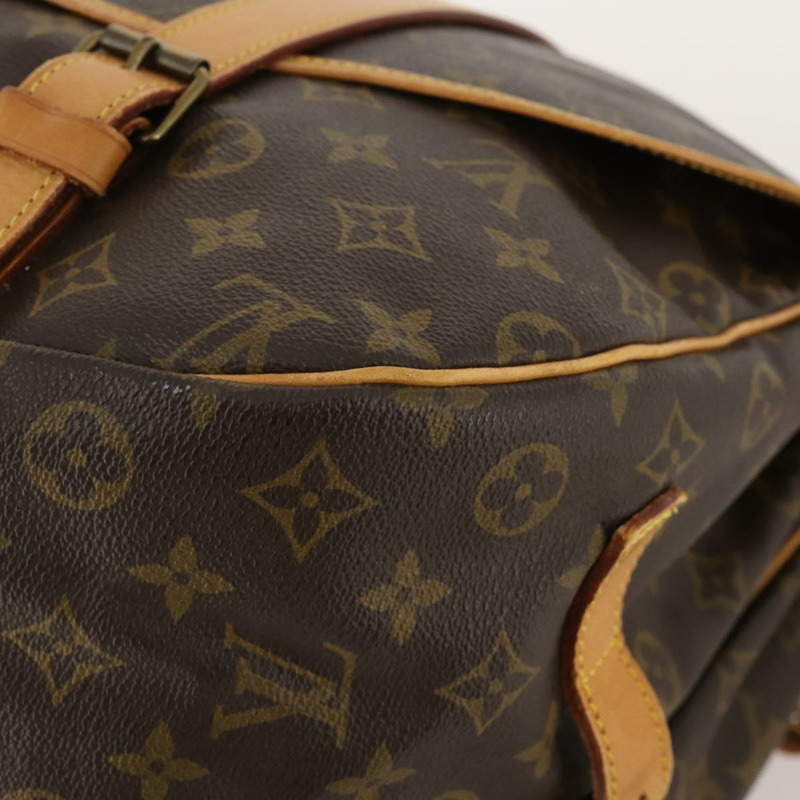 【日本直送】路易威登 Monogram Saumur 43 肩背包 M42252 LV Auth BAZ815A-15