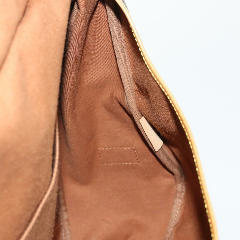 【日本直送】路易威登 Monogram Saumur 43 肩背包 M42252 LV Auth BAZ815A-22