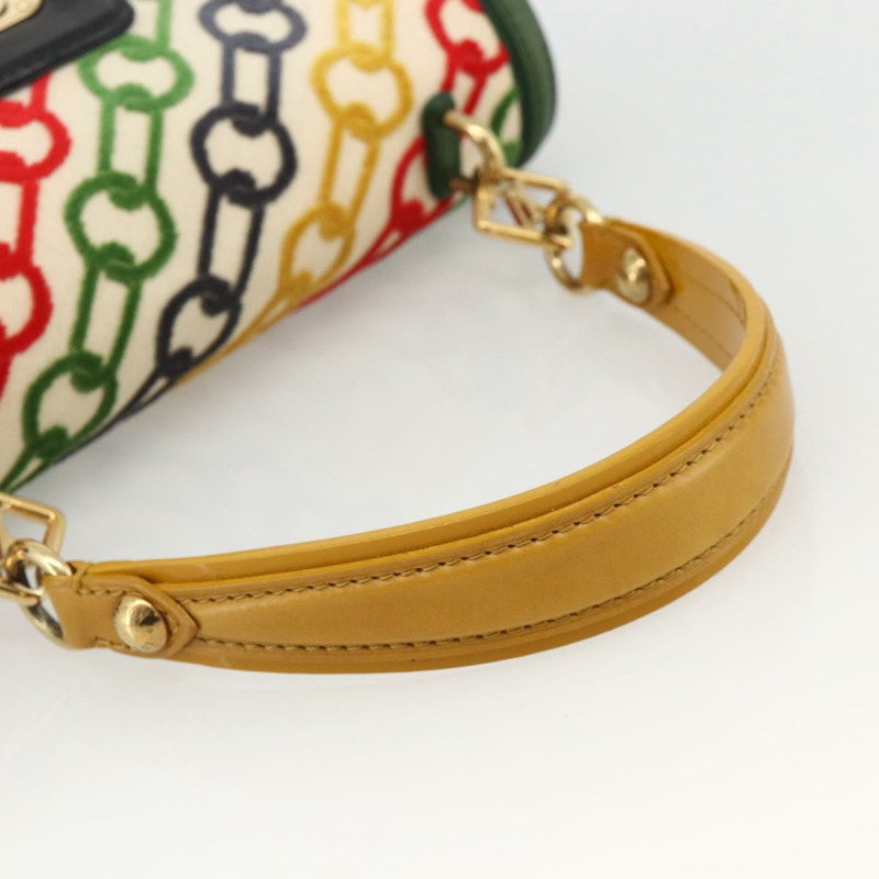 【日本直送】路易威登 Monogram 天鵝絨鏈條 Dolly Pochette 手拿包 M95208 正品 YKZ1575SM-6