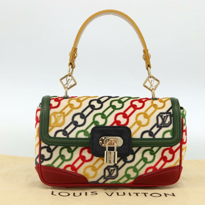 【日本直送】路易威登 Monogram 天鵝絨鏈條 Dolly Pochette 手拿包 M95208 正品 YKZ1575SM-11