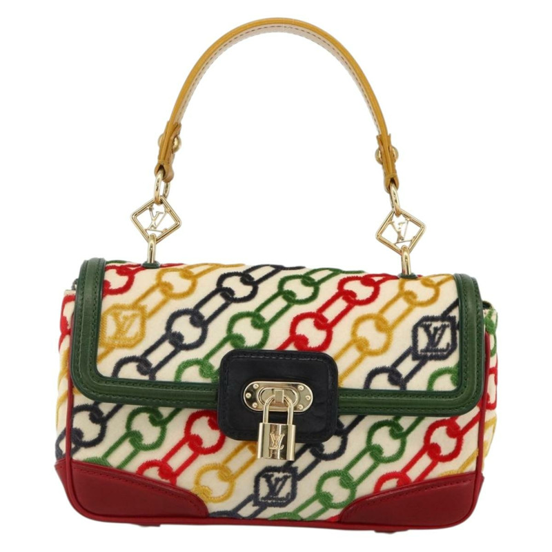 【日本直送】路易威登 Monogram 天鵝絨鏈條 Dolly Pochette 手拿包 M95208 正品 YKZ1575SM-12