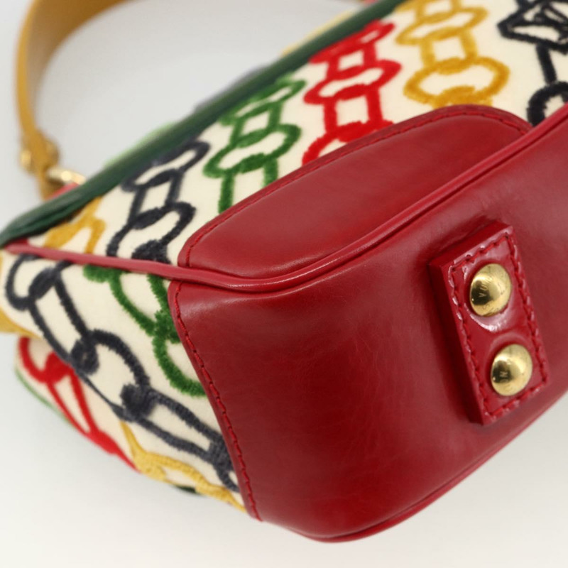 【日本直送】路易威登 Monogram 天鵝絨鏈條 Dolly Pochette 手拿包 M95208 正品 YKZ1575SM-15