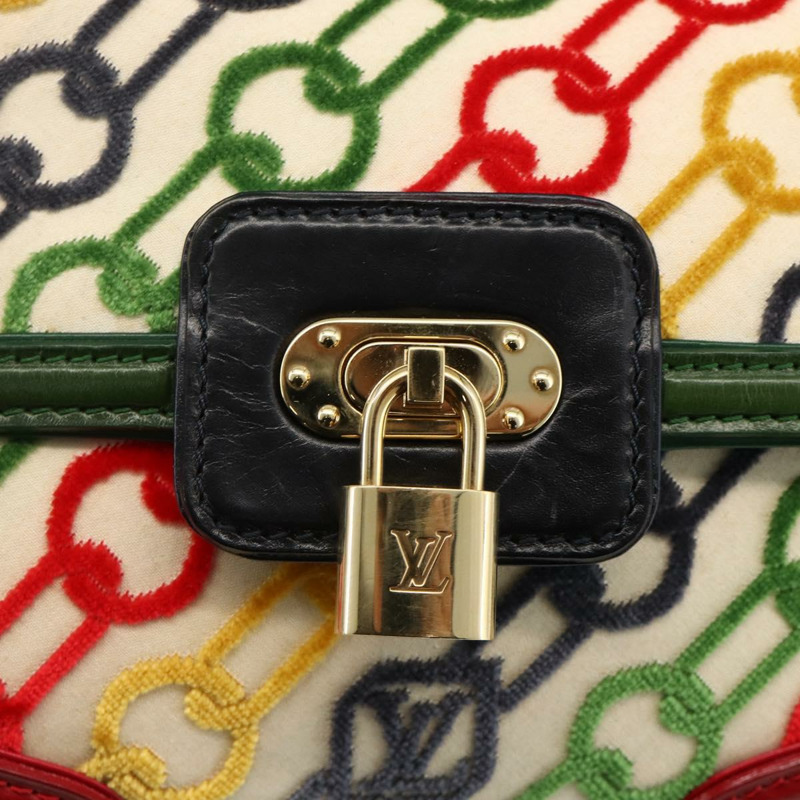 【日本直送】路易威登 Monogram 天鵝絨鏈條 Dolly Pochette 手拿包 M95208 正品 YKZ1575SM-16