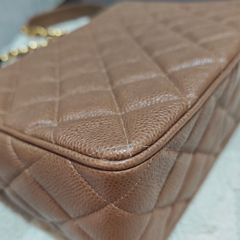 ChanelVintage 荔枝牛皮大方胖-23