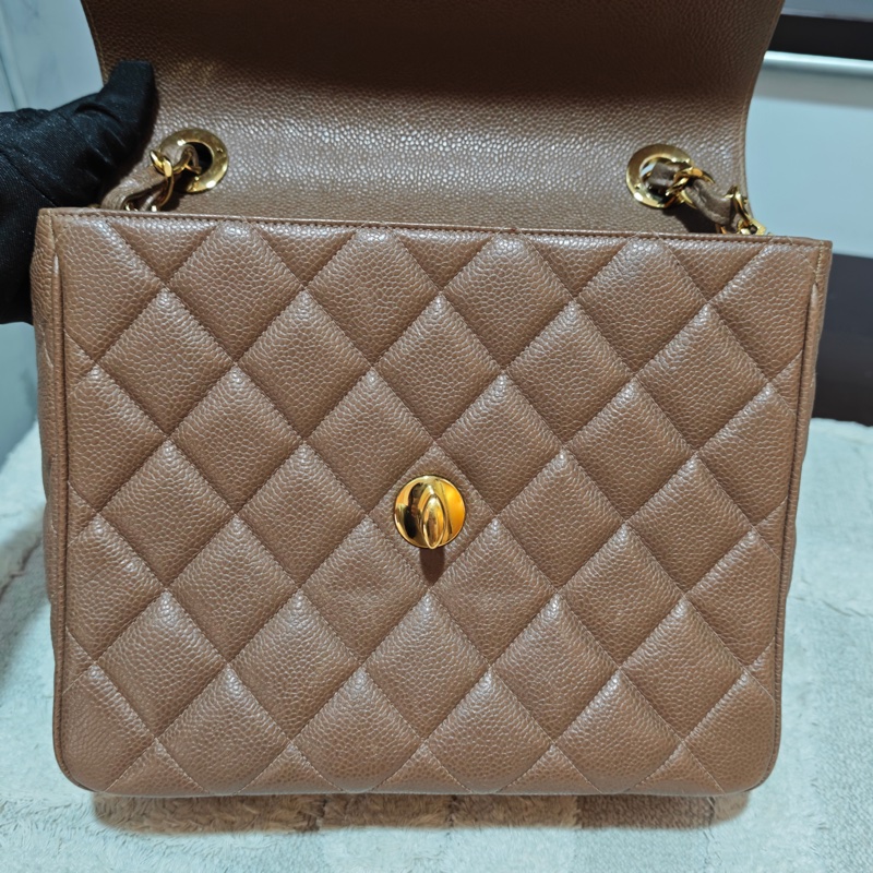 ChanelVintage 荔枝牛皮大方胖-36