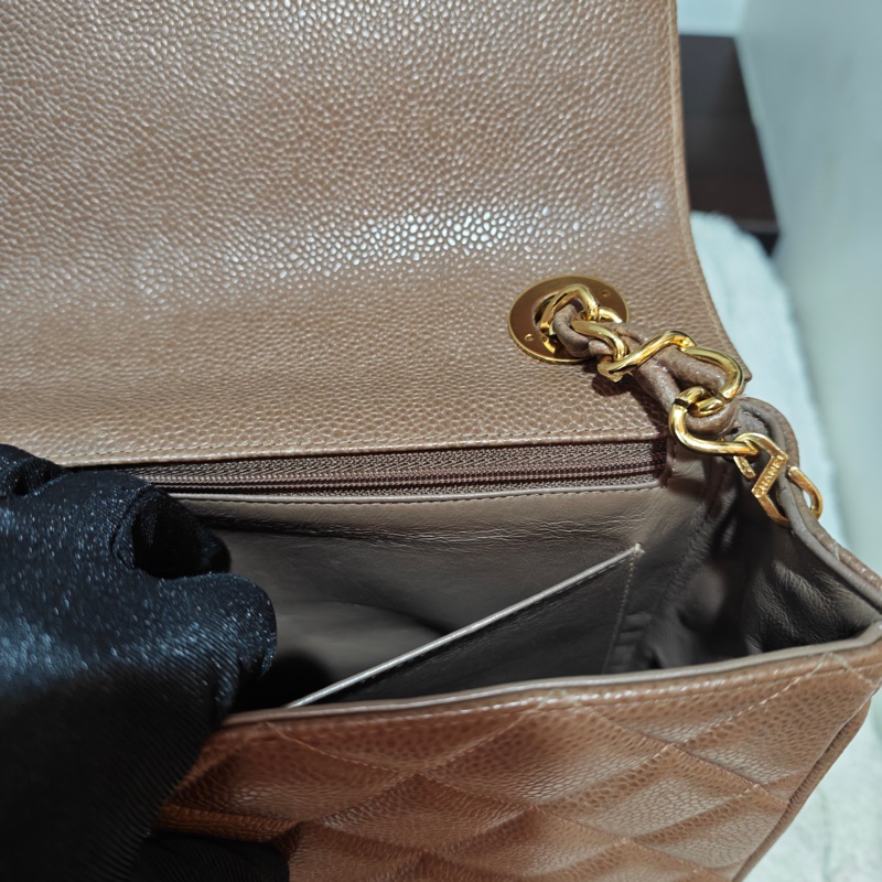 ChanelVintage 荔枝牛皮大方胖-42