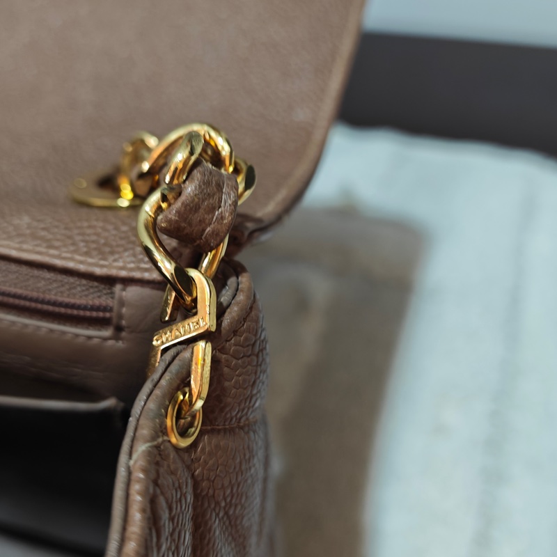 ChanelVintage 荔枝牛皮大方胖-51