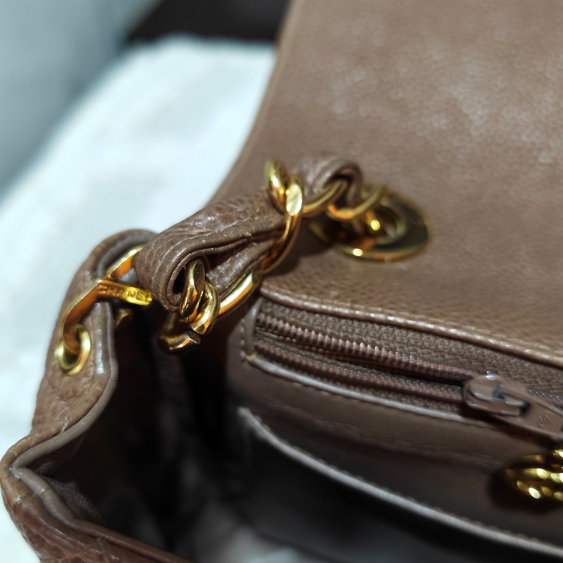 ChanelVintage 荔枝牛皮大方胖-52