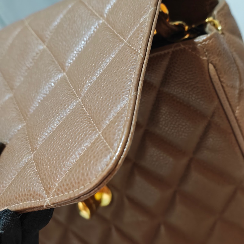 ChanelVintage 荔枝牛皮大方胖-60