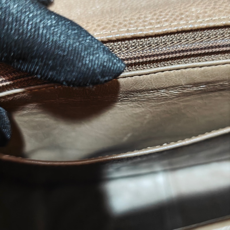 ChanelVintage 荔枝牛皮大方胖-69