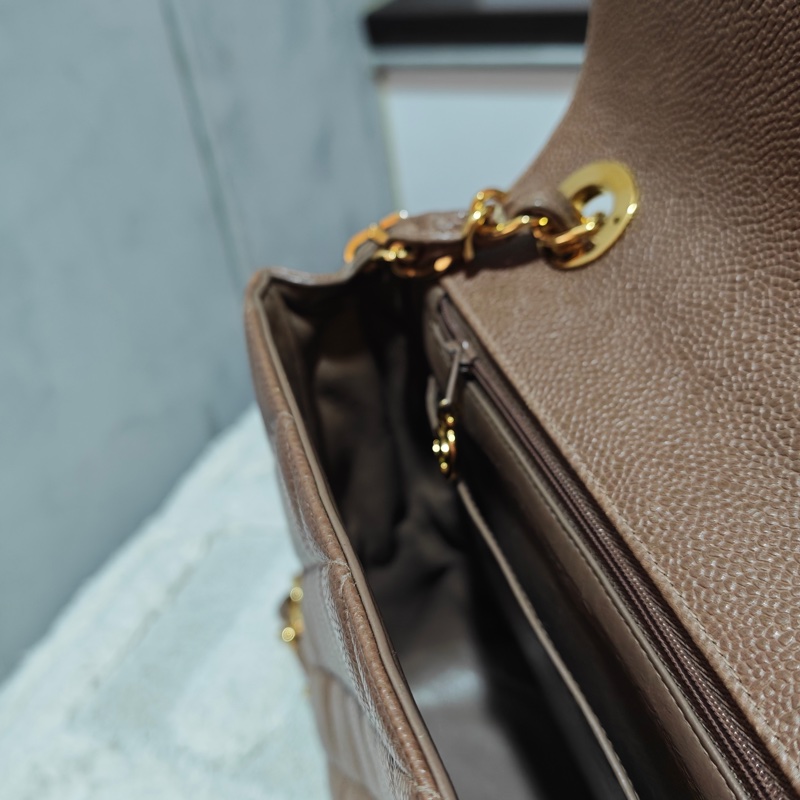 ChanelVintage 荔枝牛皮大方胖-72