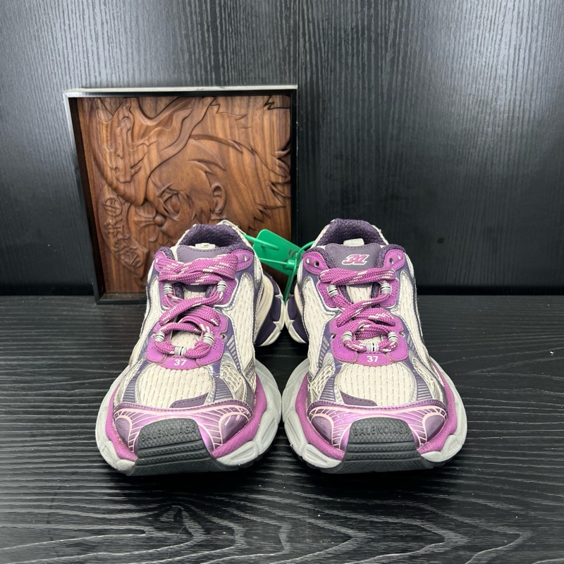 巴黎世家 3xl 紫色 碼數 37碼-1