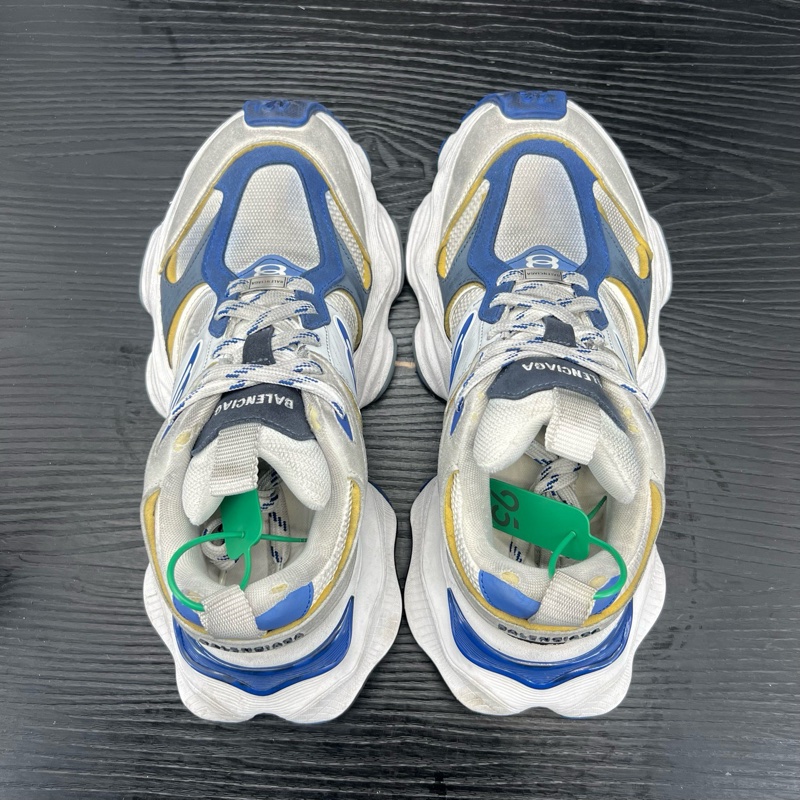 巴黎世家 cargo 白藍灰 碼數 42 碼-4