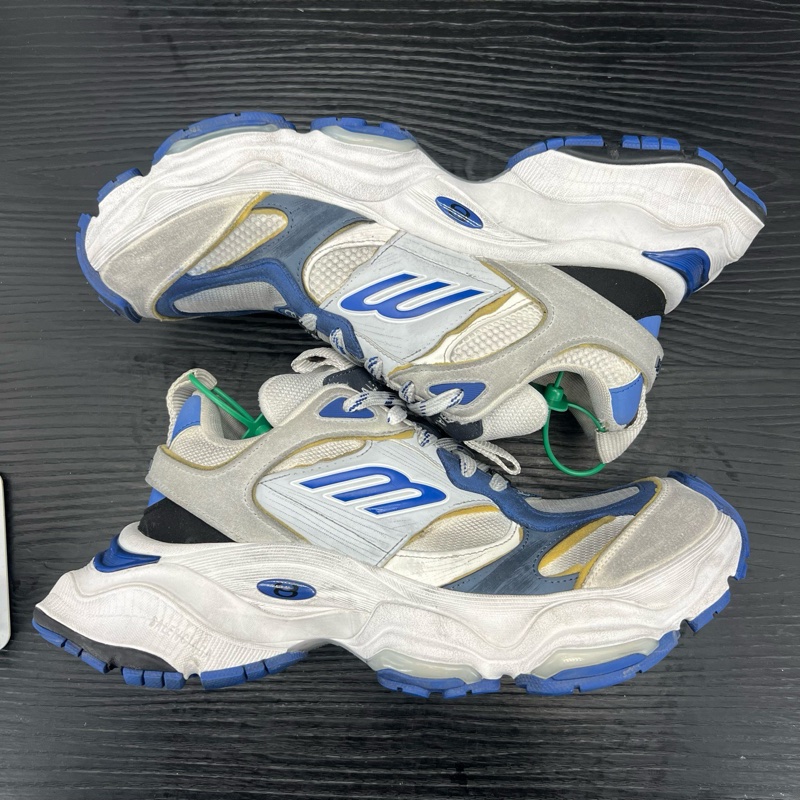 巴黎世家 cargo 白藍灰 碼數 42 碼-6