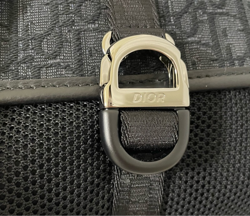 DIOR 黑色老花 小8字包 小郵差包-14