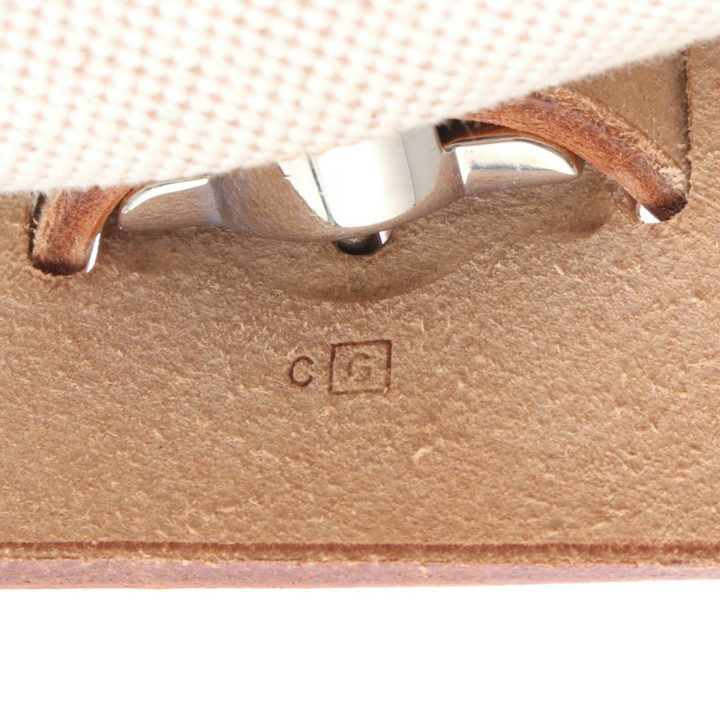 愛馬仕 Herbag Ad PM 雙肩包/手提包,Toile H 帆布,Vache Hunter 獵牛皮,女士,米色/棕色-4