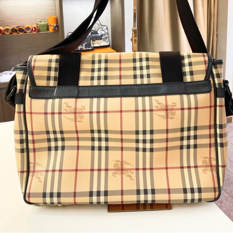 巴寶莉 burburry 斜挎包 尺寸:36*32 🈚附件-1