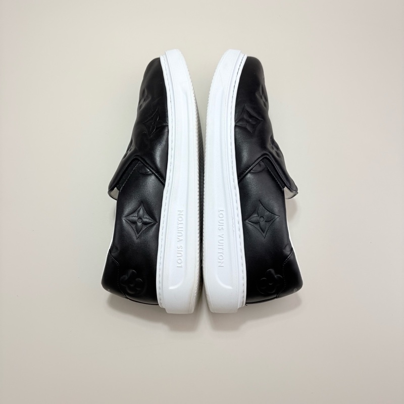 LOUIS VUITTON LV BEVER HILLS黑白一脚蹬板鞋-4