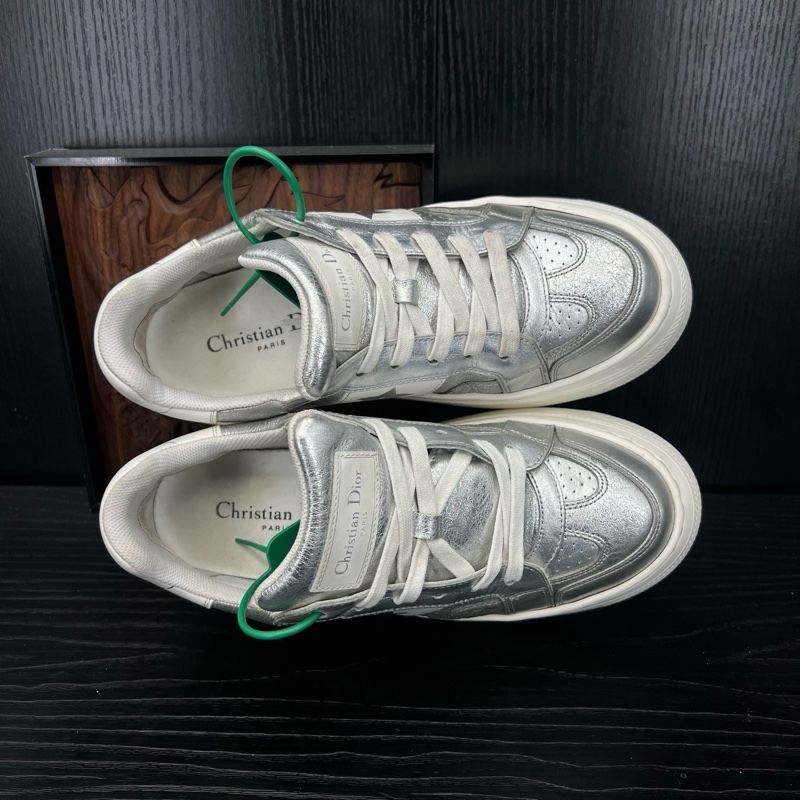 DIOR 迪奥 cd 白銀37碼-4