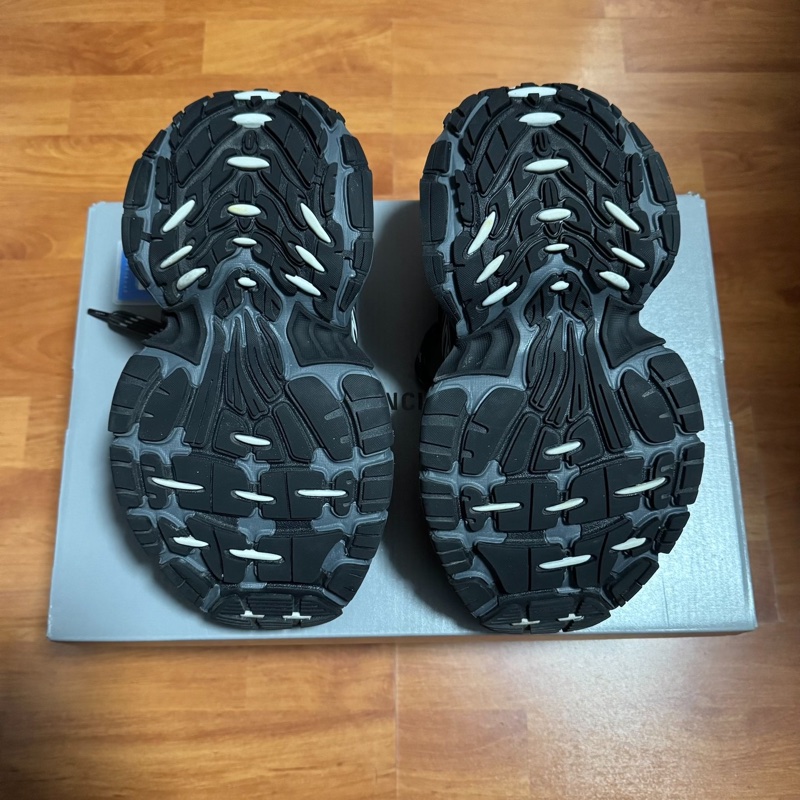 Balenciaga正品老爹鞋6XL巴黎世家做舊女款 黑色 37碼-4