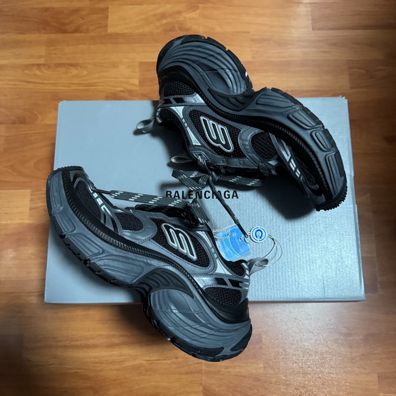 Balenciaga正品老爹鞋6XL巴黎世家做舊女款 黑色 37碼-7