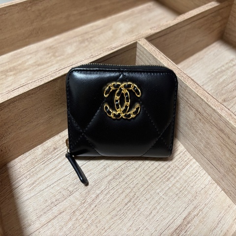Chanel 香奈兒 19 零錢包 零錢卡包（芯片款）