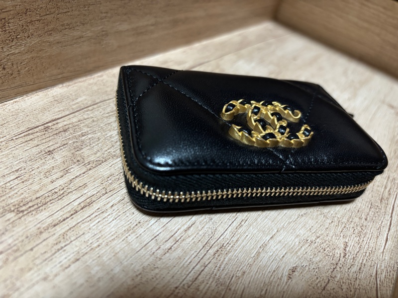 Chanel 香奈兒 19 零錢包 零錢卡包(芯片款)-2