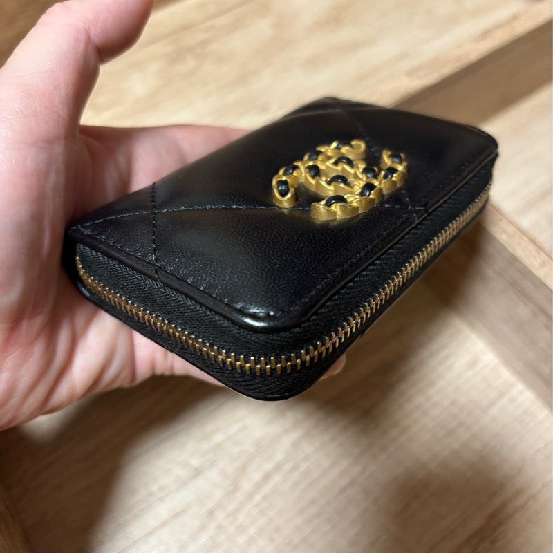 Chanel 香奈兒 19 零錢包 零錢卡包(芯片款)-4