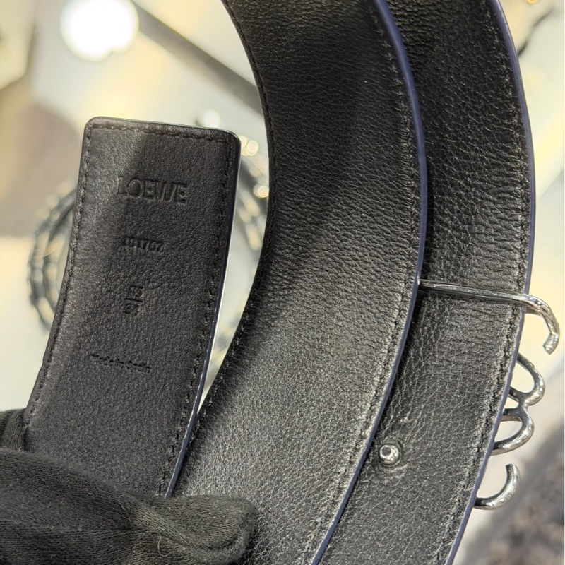 狀況好🌟Loewe Anagram 經典Logo腰帶 ｜Classic Trend CT精品｜台北東區實體-1