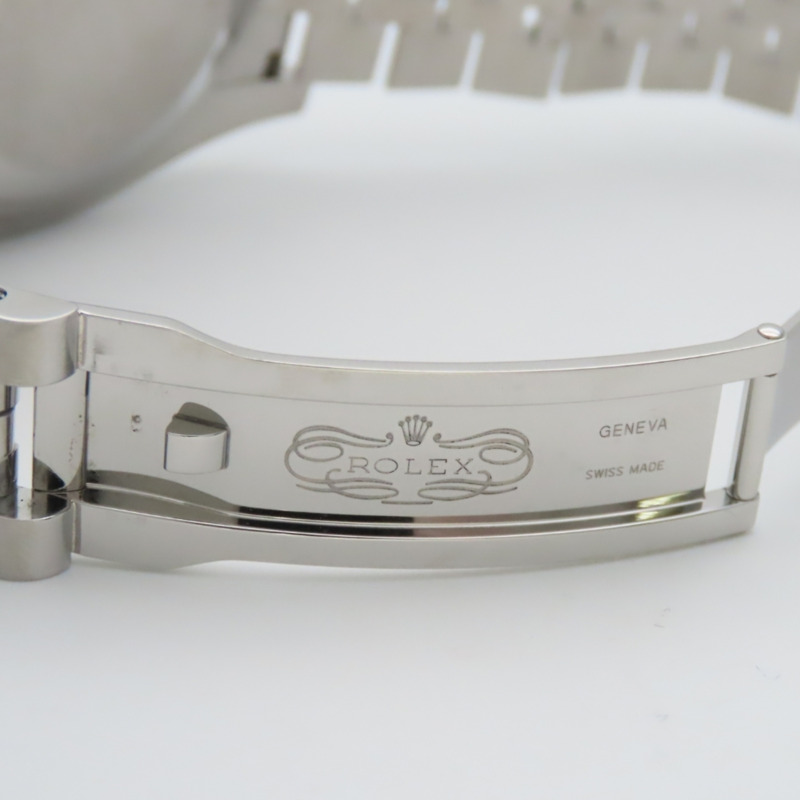 Rolex Datejust 36 116234 精鋼/18K 白金錶殼,銀色錶盤,條形刻度,男士腕錶-17