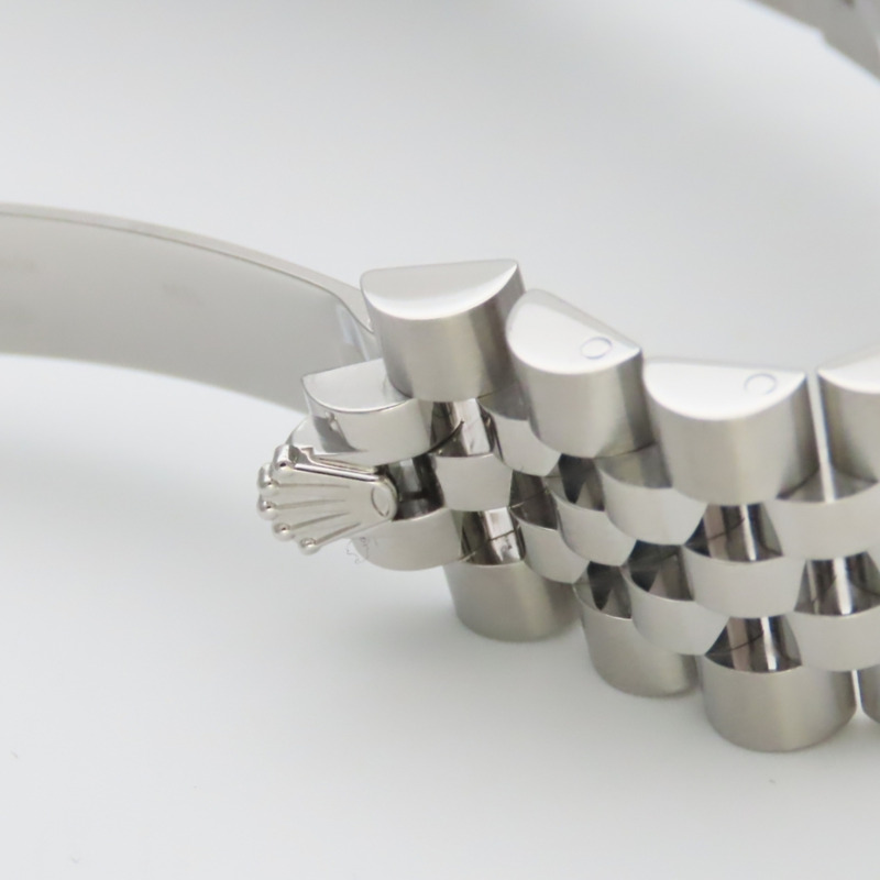 Rolex Datejust 36 116234 精鋼/18K 白金錶殼,銀色錶盤,條形刻度,男士腕錶-19