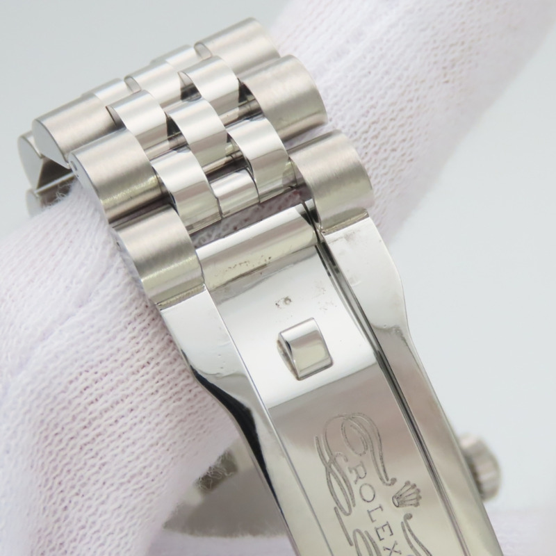 Rolex Datejust 36 116234 精鋼/18K 白金錶殼,銀色錶盤,條形刻度,男士腕錶-21