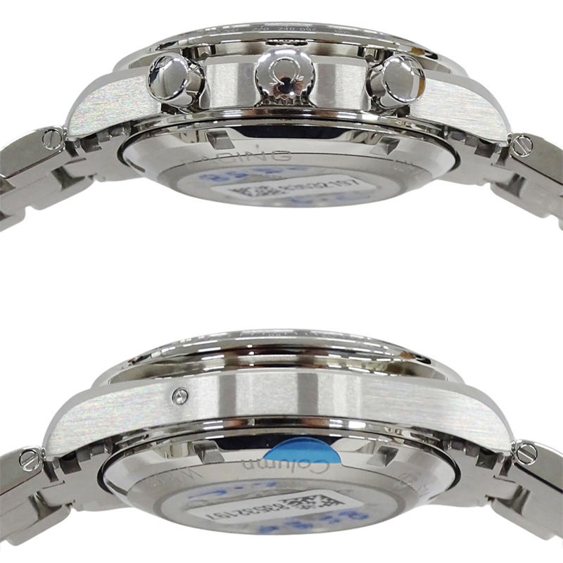 歐米茄超霸賽車326.30.40.50.01.001男士腕錶,品牌名稱,同軸計時表,自動機芯,不銹鋼(SS),銀色和黑色。-2